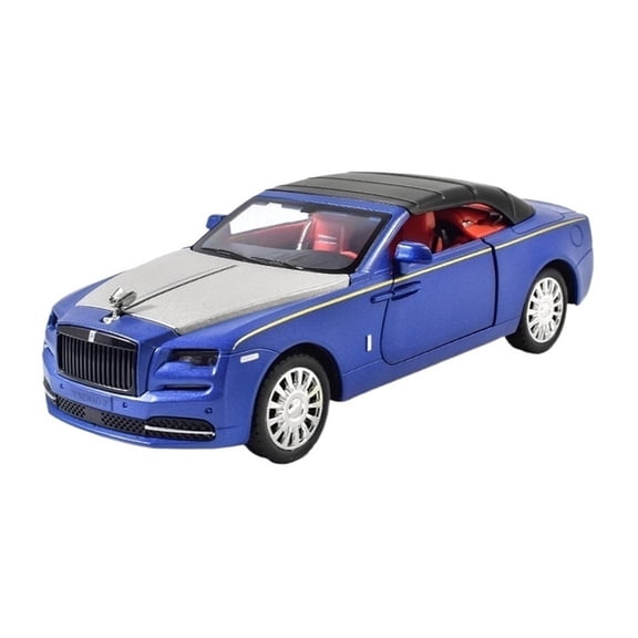 MAE 1:32 Rolls Royce Dawn Alloy Car Diecast Metal Model Sound & Light Toy Collect Display Ornament Home Decoration Gift for Children
