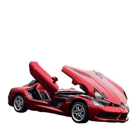 MAE 1:32 SLR Roadster Alloy Sports Car Model Diecast Metal Toy Vehicles Car Model Simulation Sound Light Collection Kids Gifts