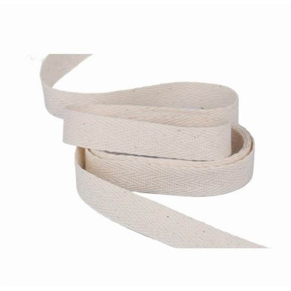 MAE 10Yards/roll 100% Cotton Herringbone Tape For DIY Crafts Gift Wrapping 1.5cm Wide Binding Ribbons Garment Bow Decorative