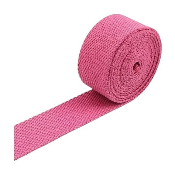 MAE 20/25mm Cotton Webbing Tape 2mm Thick Polyester Canvas Ribbon for Sewing Bags Strap Garment Belt Band DIY Accessories 10M