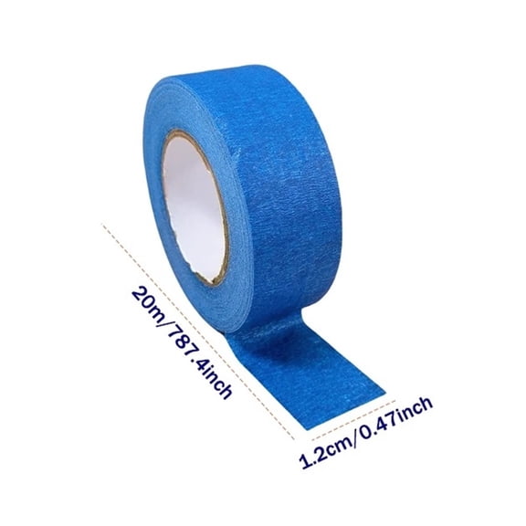 MAE 2Roll Paint Tape Multi-Surface Masking Easy Removal Paint Tape Security Wall Painting Crafts Art Construction Home 20m/Roll
