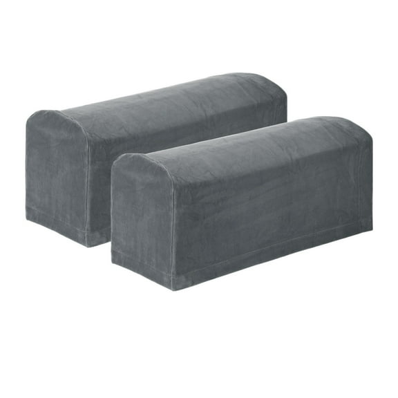 MAE 2pcs Stretch Armrest Covers, Polyester Soft Armchair Slipcovers Couch Recliner Arm Cover Chair Sofa Protector
