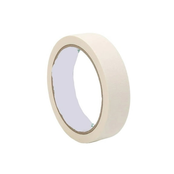 MAE 3pcs Masking Tape White Color Sealing Self Adhesive Tape Car Painting Shelter Decoration Paper Tape Waterproof 20m / roll