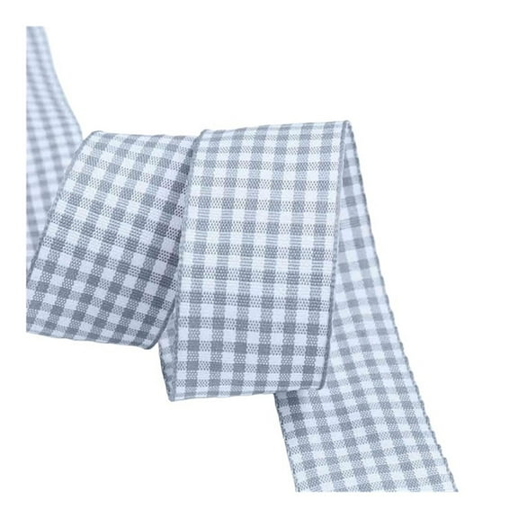 MAE 5 Yards Gingham Ribbons for Wedding Christmas Party Decorations Gifts Wrapping DIY Bow Hair Craft Plaid Ribbons Card Buffalo