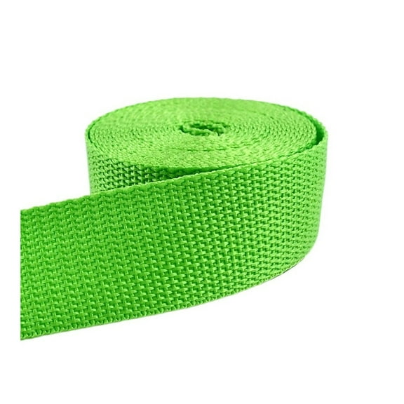 MAE 5M 20-50mm Nylon Webbing Roll By Meters 1.1mm Thick Polyester Ribbon Strap for Safety Belt Sling Sewing Trimming Bias Accessory