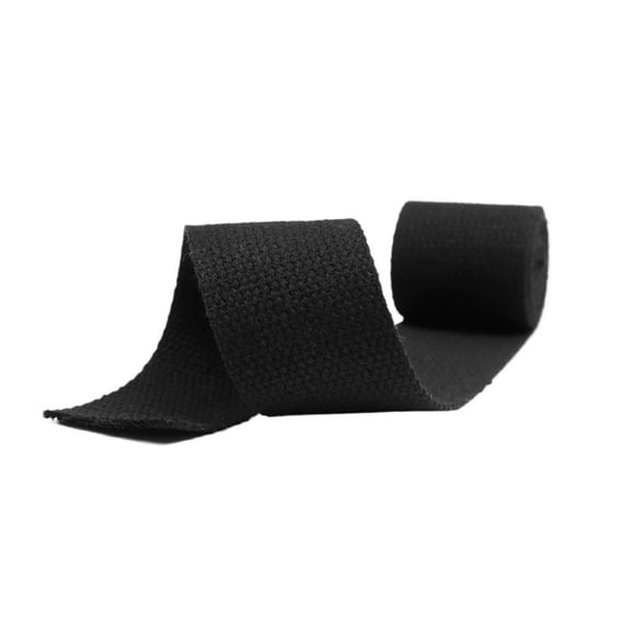 MAE 5M Polyester Cotton Canvas Webbing 20/25/32/38/50mm Width Heavy-Duty Ribbon for Backpack Straps, Belts, Garments & Woven Bands