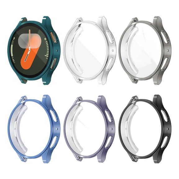 MAE 6 Pack Watch Screen Protector for Galaxy Watch 7 40mm, Soft TPU Watch Case Full Protective Cover