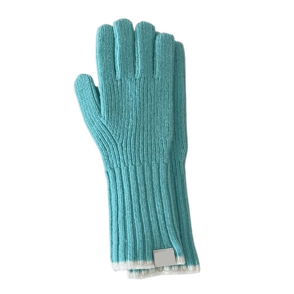 MAE Candy-Colored Knitted Gloves with Touchscreen Capability Cute Winter Insulated