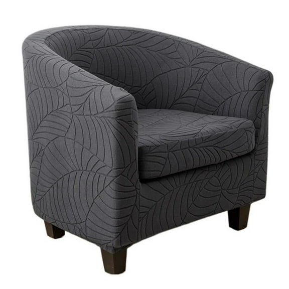 MAE Jacquard Tub Chair Cover Anti-dirt Stretch Armchair Slipcover All-inclusive Single Club Sofa Cushion for Living Room
