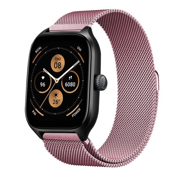 MAE Metal Strap for Amazfit GTS/2/2e/4/GTS2,for Mini/3/GTR 4/3/2Magnetic Bracelet for amazfit bip