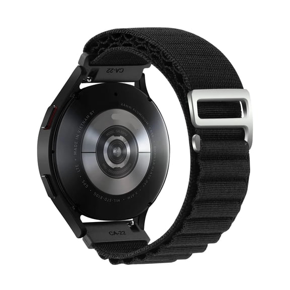 MAE Nylon Band for Samsung Galaxy Watch7 6 5 4 40mm 44mm Classic/Active/Gear S3 Frontier 18 20 22mm Sport Loop Strap for Amazfit GTS 3 4