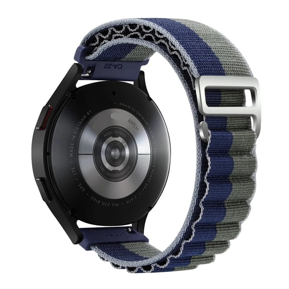 MAE Nylon Band for Samsung Galaxy Watch7 6 5 4 40mm 44mm Classic/Active/Gear S3 Frontier 18 20 22mm Sport Loop Strap for Amazfit GTS 3 4