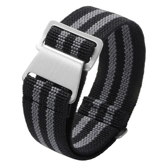 MAE Nylon Braided Watch Band Universal Men Women Strap Soft Sport Wristbelt