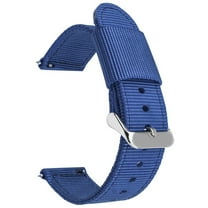 MAE Nylon Canvas Strap for Samsung Galaxy Watch 4 40/44mm Classic 42/46mm Gear S2 S3 Wrist Band.