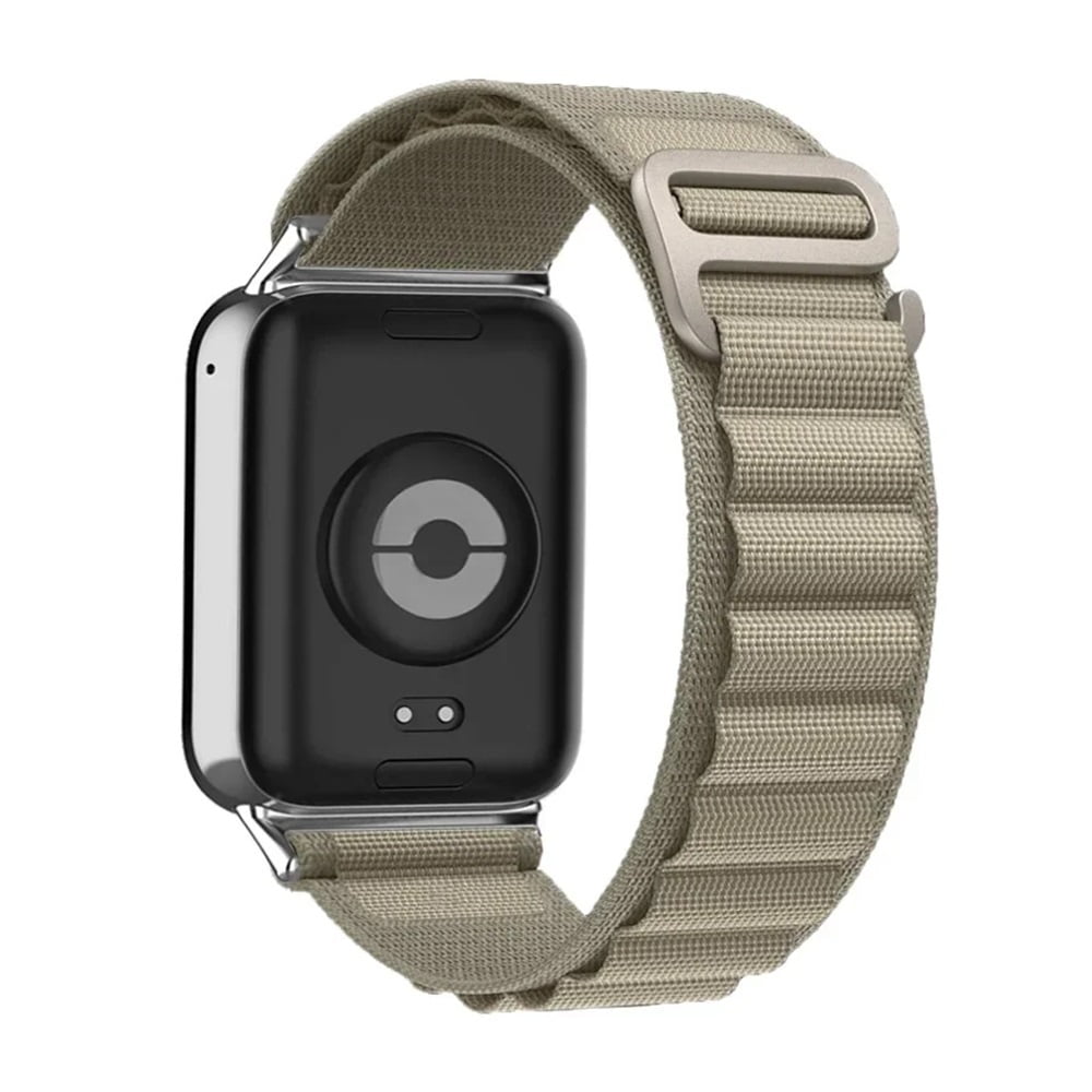 MAE Nylon Loop Strap for For Xiaomi Redmi Watch Adjustable Bracelet Watchband For iWatch Mi Band 9 8 Pro Strap Belt.