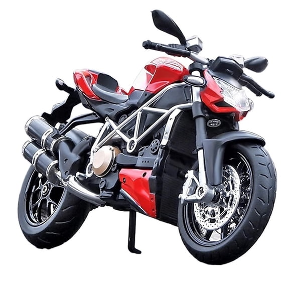 MAE Simulation 1:12 Scale Ducati Streetfighter S Muscle Alloy Motorcycle Diecast Model Collection Of Hobby Decorative Fine Ornaments