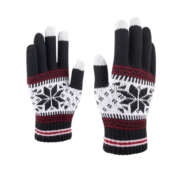 MAE Snowflake Women's Gloves Winter Warmth for Ladies' Apparel Accessories