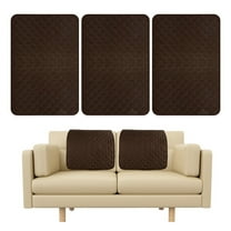 MAE Sofa Headrest Cover Polyester Soft Recliner Headrest Protector 57x38cm Wear Resistant Furniture Protector for Recliner Sofa