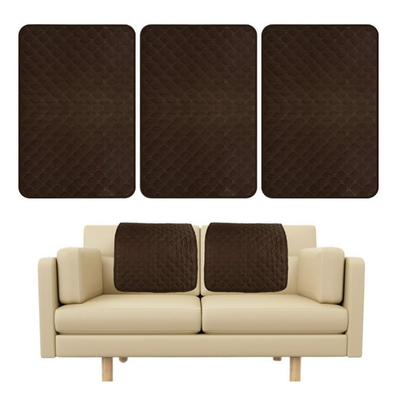 MAE Sofa Headrest Cover Polyester Soft Recliner Headrest Protector 57x38cm Wear Resistant Furniture Protector for Recliner Sofa