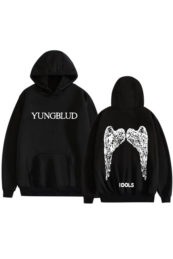 Yungblu Hoodie New Album Tour Pullover Rock Band Hip-Hop Street Sweatshirt