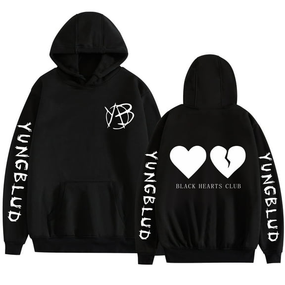 MAECKYRR Yungblu Hoodie New Album Tour Pullover Rock Band Hip-Hop Street Sweatshirt
