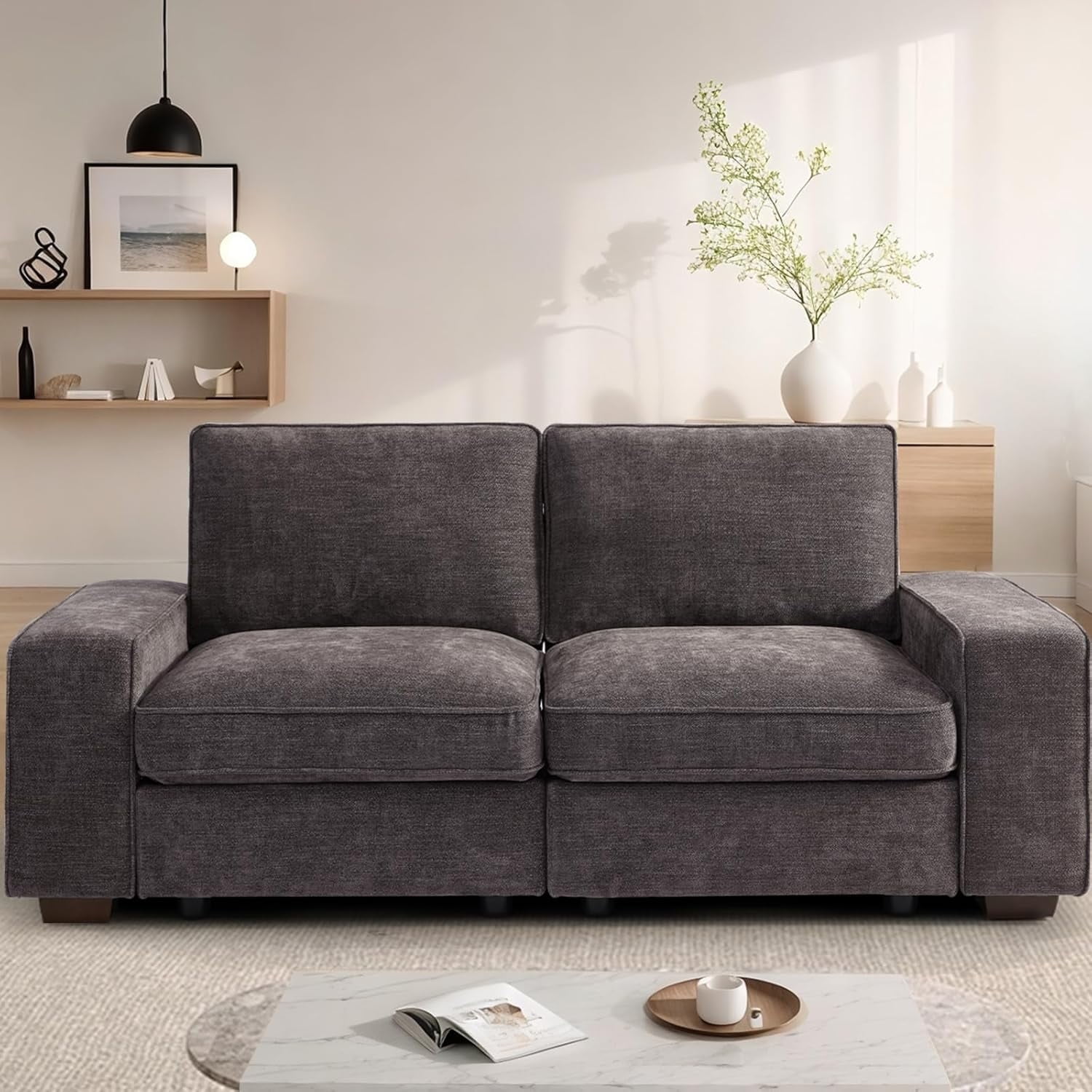 MAEVIS 73" Modern Loveseat Sofa Couch for Living Room and Apartment