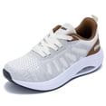 thumbnail image 1 of MAFEKE Women's Air Non Slip Orthotic Sneakers, Arch Support Athletic Walking Shoes for Plantar Fasciitis, Beige Size 8, 1 of 10