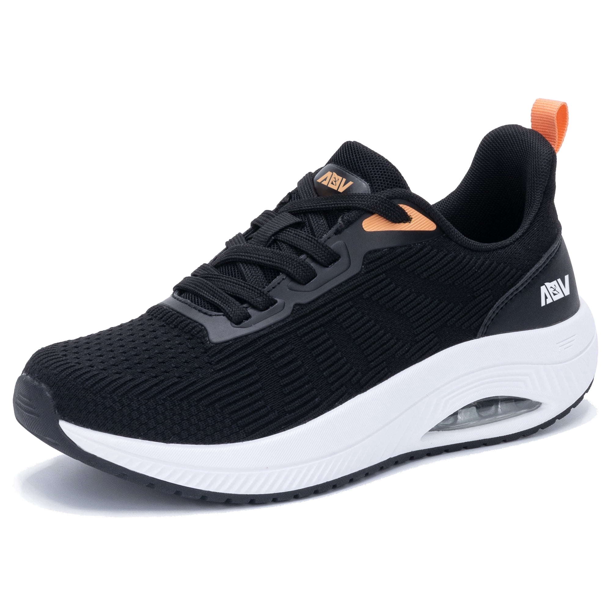 Women's Arch Support Walking Shoes Orthotic Lightweight Breathable Sneakers for Plantar Fasciitis,Black Size 9.5
