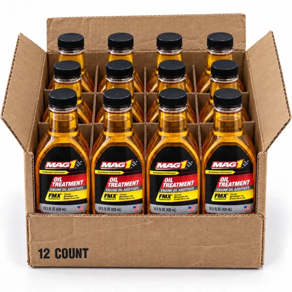 MAG 1® Oil Treatment 12oz Engine Oil Additive Wear Protection Corrosion ...