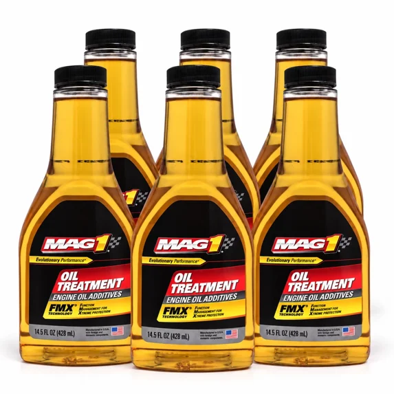 MAG 1® Oil Treatment 12oz Engine Oil Additive Wear Protection Corrosion ...