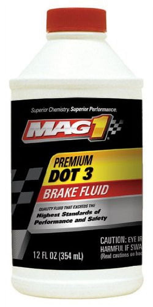 MAG 1 Premium DOT 3 Brake Fluid 12 fl oz