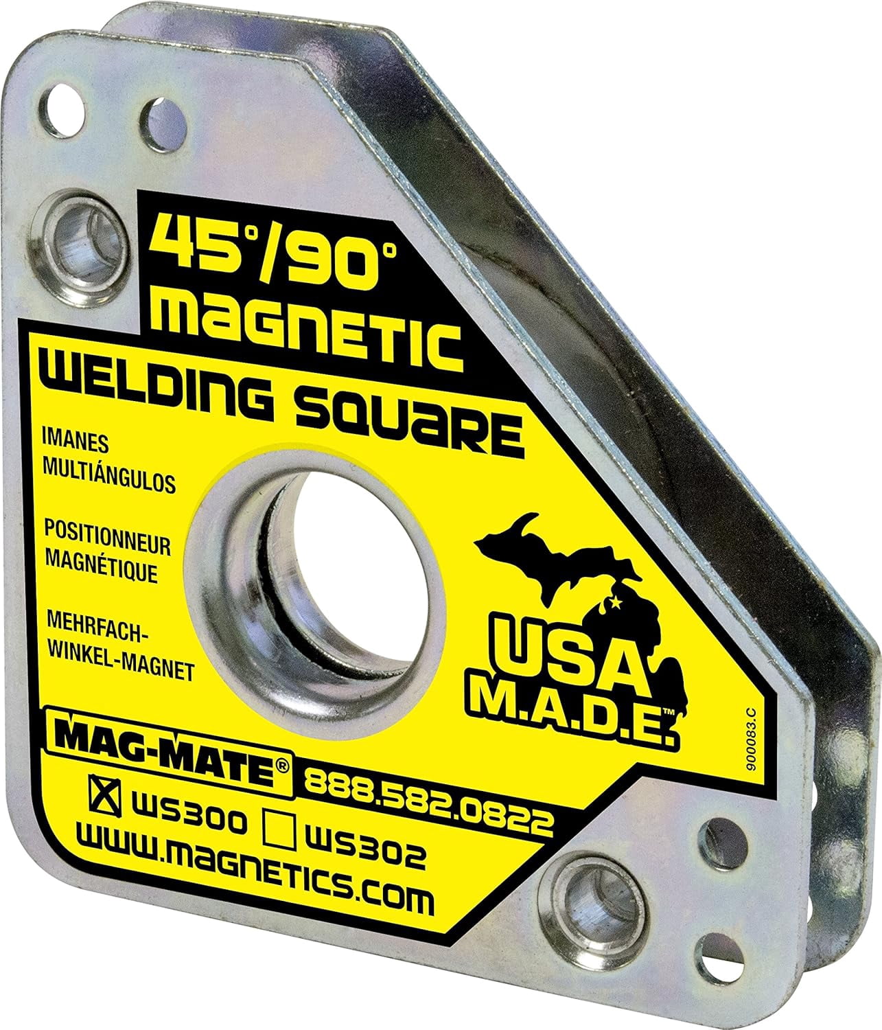 MAG-MATE WS300 Compact Magnetic Welding Square with 55 lb Capacity ...
