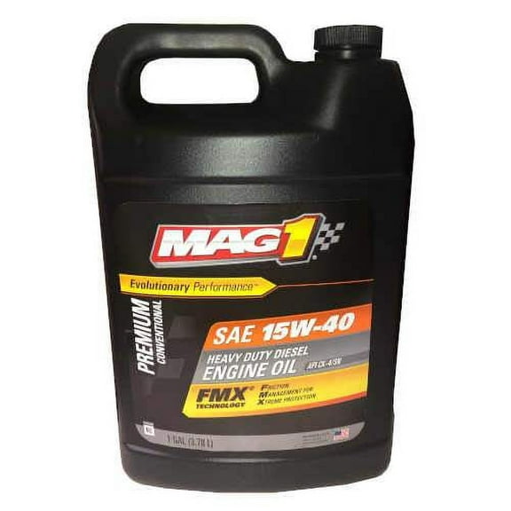 MAG1 Premium Conventional 15W-40 CK-4 Heavy Duty Diesel Engine Motor Oil Gallon