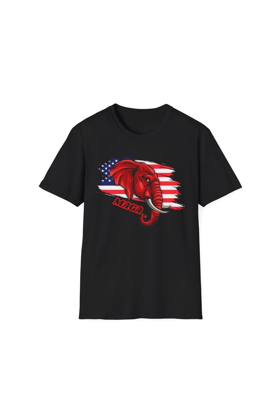 MAGA | America | Colorful Shirt | Cool Shirt | Unisex Softstyle T-Shirt