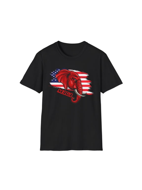 MAGA | America | Colorful Shirt | Cool Shirt | Unisex Softstyle T-Shirt