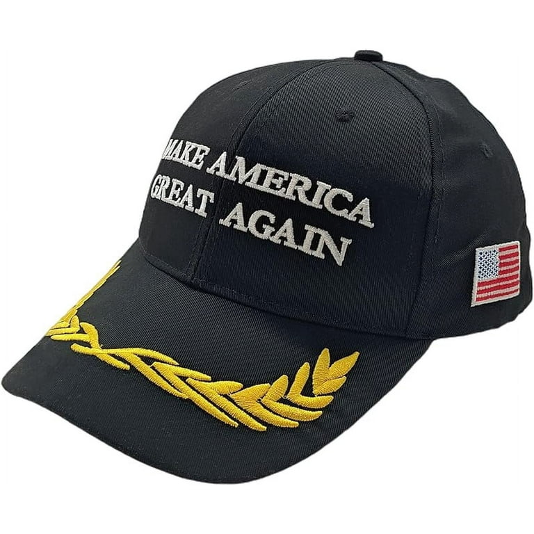 MAGA Baseball Hat Make America Great Again Donald Trump 2024 Slogan with USA Flag Cap Adjustable for Men and Women Walmart
