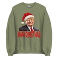 thumbnail image 1 of MAGA CHRISTMAS Unisex Sweatshirt copy (Military Green, M), 1 of 1