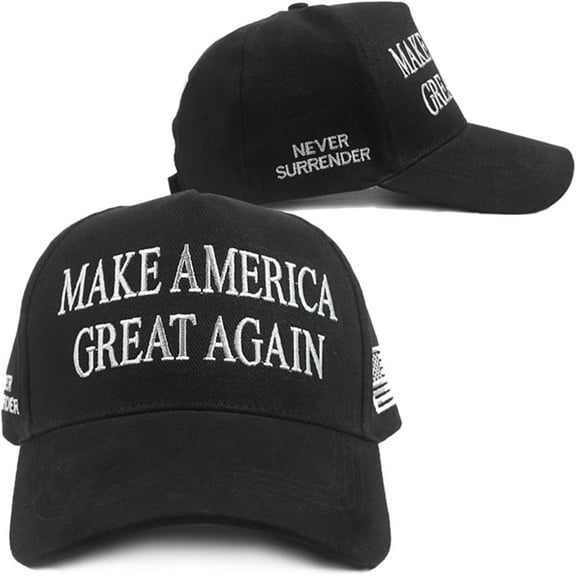 MAGA Hat 45-47 Make America Great Again Donald Trump with USA Flag Cap Adjustable 2024 Keep America Great Baseball Hat