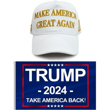 MAGA Hat 45-47 Make America Great Again Donald Trump with USA Flag Cap Adjustable 2024 Keep America Great Baseball Hat