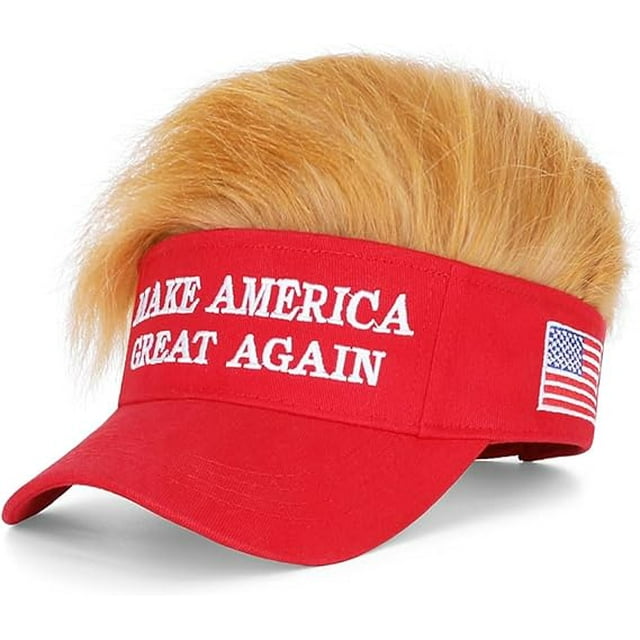 MAGA Hat Make America Great Again Slogan with USA Flag Donald Trump