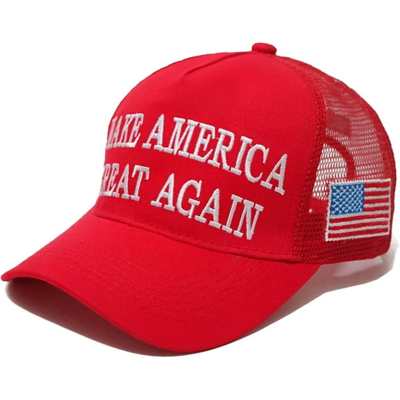 MAGA Hat Trump 2024 Hat Donald Trump Hat Make America Great Again Hat,with USA Flag Embroidery Baseball Cap