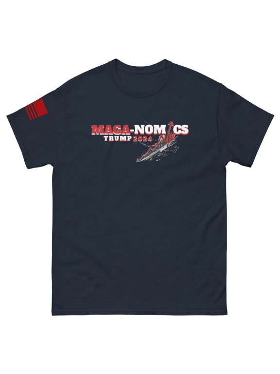 MAGA NOMICS Men's classic tee (Navy, S)