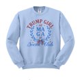 thumbnail image 1 of MAGA Social Club Sweatshirt Unisex Large Light Blue, 1 of 5