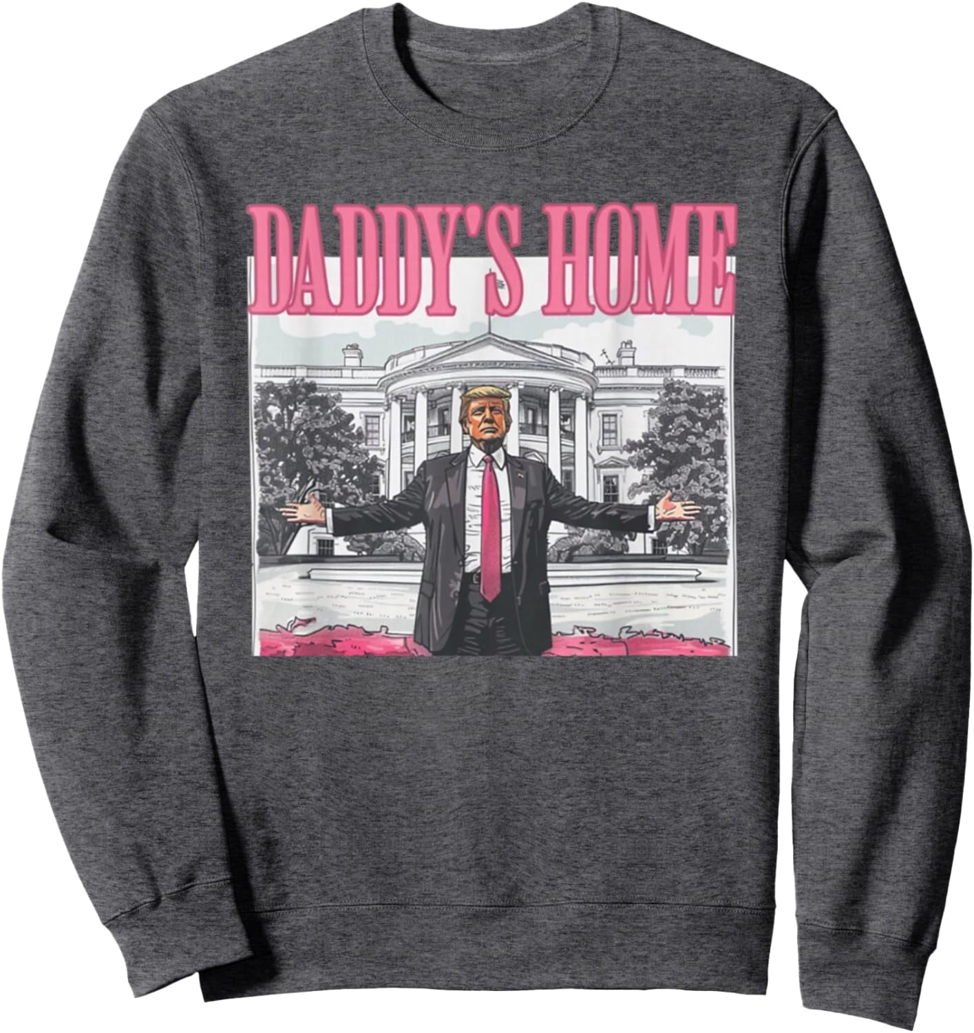 MAGA Trump 2024 Trump 2024 Take America Back Daddy's Home Trump Pink
