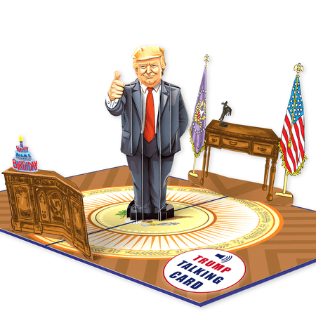 Funny Political Humor Greeting Card "MAGA Trump" Gag Gift Card for Friend