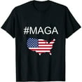 thumbnail image 1 of #MAGA Womens T-Shirt Black M, 1 of 5