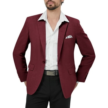 MAGE MALE Men's Slim Fit Blazer Jackets Casual Sport Coats
