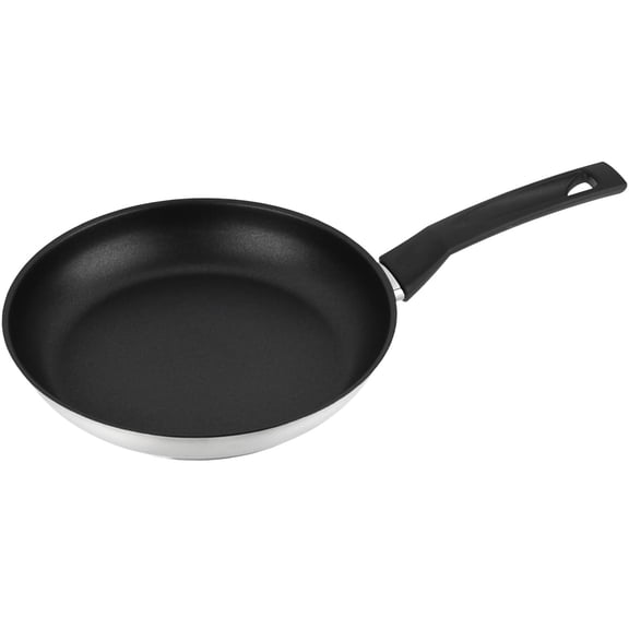 MAGEFESA Durinox 7-Inch Stainless Steel Frying Pan, XYLAN PLUS Non-Stick Coating, Induction, Gas & Electric Compatible, Even Heat Distribution, Cool-Touch Ergonomic Handle, Skillet