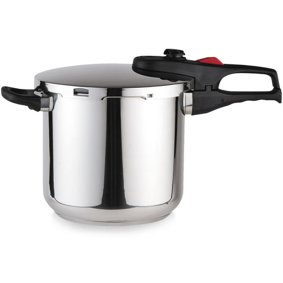 MAGEFESA Practika Plus 8-Quart 18/10 Stainless Steel Stovetop Pressure Cooker