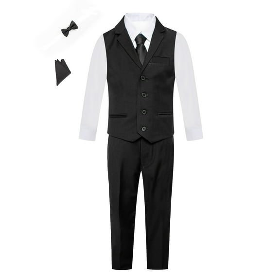 MAGEN KIDS BOYS FORMAL VEST SET